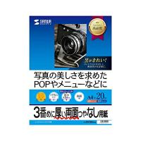 【 送料無料 】 サンワサプライ インクジェット両面印刷紙 厚手 JP-ERV3NA4N | ウルマックスジャパン