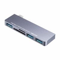 サンワサプライ USB-3TCHC18GY USB Type-Cハブ（カードリーダー付き） ペリフェラル カードリーダー SANWA SUPPLY | ウルマックスジャパン