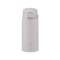 ゾウジルシ 象印 水筒 360ml 洗いやすく進化 シームレスせん 洗う点数2点のみ 軽量&amp;コンパクト 保冷・保温 ワンタッチマグ ソフトグレージュ SU-BA36-HM | ウルマックスジャパン