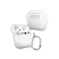 シズカウィル AirPods 4 クリアケース 透明 クリア ケース カバー カラビナ付 C03 shizukawill | ウルマックスジャパン