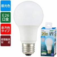 オーム電機 LDA3D-G AG52 LED電球 (20形相当/350lm/昼光色/E26/全方向配光280°/密閉形器具対応) 昼光色 照明 | ウルマックスジャパン