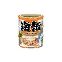 アイシア 海缶ミニ3缶パック ささみ入りかつお 180g(60g×3缶) | ウルマックスジャパン