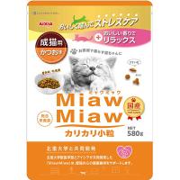 【3個セット】 アイシア MiawMiaw カリカリ小粒 かつお味 580g | ウルマックスジャパン