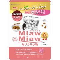【3個セット】 アイシア MiawMiaw カリカリ小粒 ささみ味 580g | ウルマックスジャパン