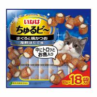 【6個セット】 いなばペットフード いなば ちゅるビ〜 まぐろと焼かつおほたて味 10g×18袋 | ウルマックスジャパン