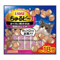 【6個セット】 いなばペットフード いなば ちゅるビ〜 まぐろと焼ささみほたて味 10g×18袋 | ウルマックスジャパン