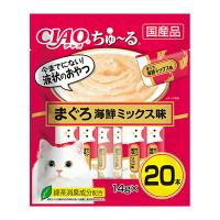 チャオ ( CIAO ) CIAOちゅーる まぐろ 海鮮ミックス味 14g×20本入 キャットフード 猫 ネコ ねこ キャット cat ニャンちゃん 価格は1個のお値段です | ウルマックスジャパン
