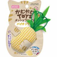 マルカン かむかむTOYS メッシュフルーツ パイナップル 猫 CT-595 約W60xD145xH25 MARUKAN 猫用おもちゃ ペット用品 価格は1個のお値段です | ウルマックスジャパン
