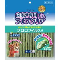 【3個セット】 マルカン サンライズ ゴン太の歯磨き専用ガム ブレスクリア クロロフィル入り S32本 | ウルマックスジャパン