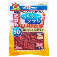 【10個セット】 ドギーマンハヤシ ヘルシーソフトササミジャーキー カットタイプ 420g | ウルマックスジャパン