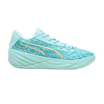 PUMA バッシュ、バスケットボールシューズ(色:ブルー系)の PUMA バッシュ、バスケットボールシューズ(色:ブルー系)の