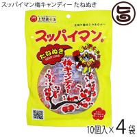 たねぬき スッパイマン 梅キャンディー 10個×4P 上間菓子店 沖縄 人気 定番 土産 菓子 | 旨いもんハンター