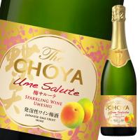 チョーヤ 梅酒 The CHOYA 梅サルーテ750ml瓶×1ケース（全6本） 送料無料 爆買 | 近江うまいもん屋