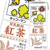 キッコーマン 豆乳飲料 紅茶 200ml 紙パック ×1ケース（全18本） 送料無料 | 近江うまいもん屋