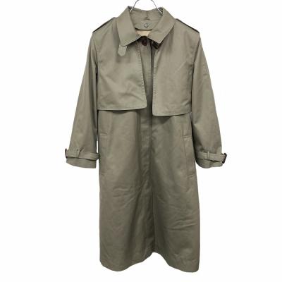 TSUBAME COAT ヴィンテージ トレンチコート グレー ダブルブレスト TSUBAME COAT ヴィンテージ トレンチコート グレー ダブルブレスト
