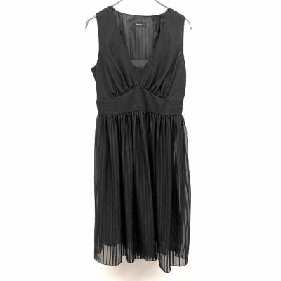 コムサ ワンピース 黒(COMME CA ISM)(サイズ(S/M/L):M)の コムサ ワンピース 黒(COMME CA ISM)(サイズ(S/M/L):M)の