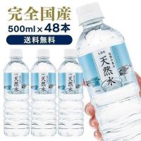 水 500ml 48本 ミネラルウォーター 500ml 48本 送料無料 熱中症対策 暑さ対策 天然水 飲料水 まとめ買い LDC 自然の恵み天然水 | ゆにでのこづち Yahoo!店