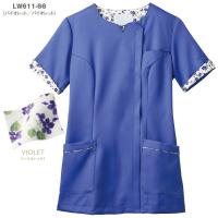 LAURA ASHLEY（ローラアシュレイ） スクラブ 医療 白衣 LW611 半袖