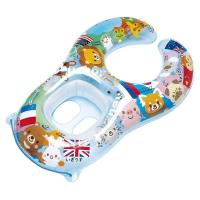 浮き輪 90cm 子供用 足穴ボートタイプ イガラシ サマージャーニー フロート 水遊び プール 夏 海 かわいい なないろ堂 | なないろ堂ヤフーショッピング店