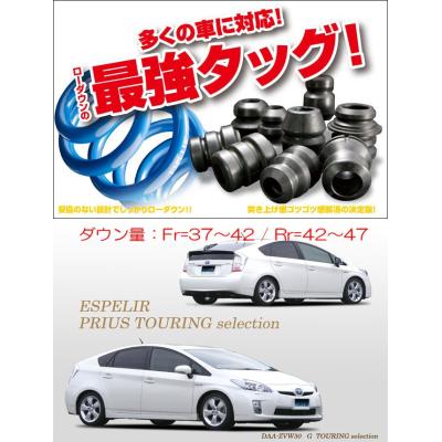 トヨタプリウス30系 RSRスーパーダウンサス バンプラバー追加 【公式通販】