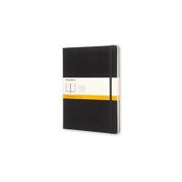 モレスキン ノート クラシック ノートブック ハードカバー ルールド(横罫) XLサイズ ブラック QP090 | unli-mall