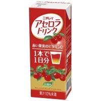 ニチレイ アセロラドリンク 200ml×24本 | unli-mall