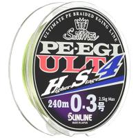サンライン(SUNLINE) PEライン ソルティメイト PEエギ ULT HS4 240m 0.3号 2.5kg 4本 ホワイト・ピンク・ライ | unli-mall