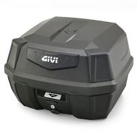 GIVI (ジビ) バイク用 リアボックス 42L 未塗装ブラック ブラックパネル モノロックケース B42NB ANTARTICA 22148 | unli-mall