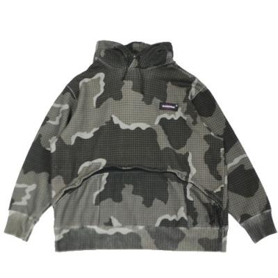 アンダーカバー　UNDER COVER チュニック　ニット　迷彩柄　異素材 アンダーカバー UNDERCOVER 1997SS エレファントニット グリーン