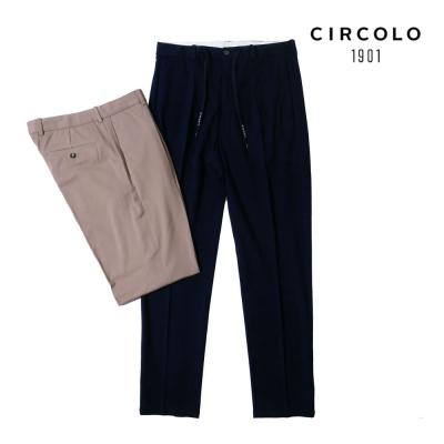 チルコロ CIRCOLO1901 スラックス デニム調 サイズ48 48（CIRCOLO 1901／メンズスラックス）｜ボトムス、パンツ