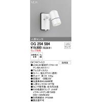 ホワイトの屋外スポットライト ODELIC　OG 254 584 新品 楽天市場】エクステリア 屋外 照明 ライト オーデリックODELIC