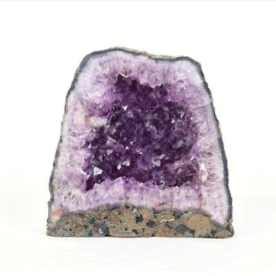 新品　希少　超大　高品質アメジストドームミニクラスター　台座込み 送料無料 本物 新品アメジストドームアメジストクラスター原石 紫水晶インテリア送料無料