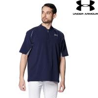 ◆◆ ＜アンダーアーマー＞ UNDER ARMOUR UAヤード ケージ ジャケット(ベースボール/MEN) 1384742 (MidnightNavy/White(410)) | アップステアーズ