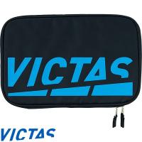 ◆◆送料無料 定形外発送 ＜ヴィクタス＞ VICTAS プレイ ロゴ ラケット ケース 672101 (5100)ターコイズ 卓球 | アップステアーズ