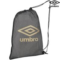 ◆◆○送料無料 メール便発送 ＜アンブロ＞ UMBRO サッカー メッシュバッグ UUAVJA31-BK | アップステアーズ