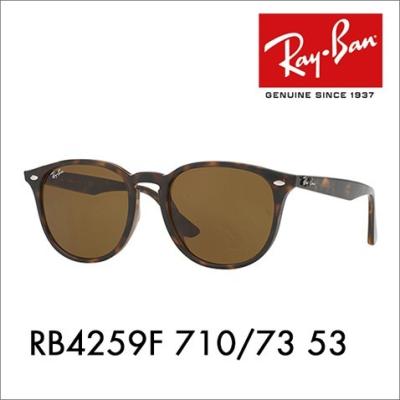 【美品】レイバン サングラス RB4259-F ブラウン レイバン公式ストア】 Ray-Ban® RB4259 サングラス | ブラック X