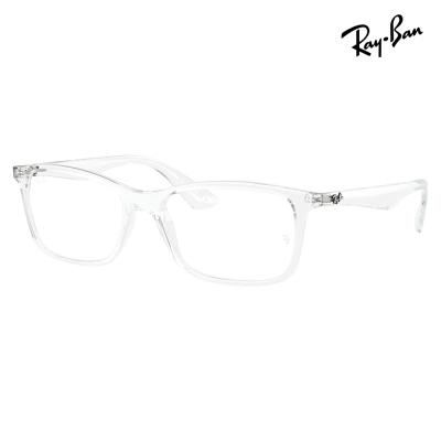 伊達メガネ レンズなし（Ray-Ban／ファッション）（色：クリア）の