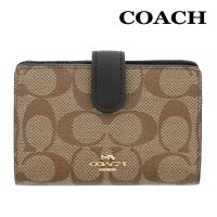コーチ COACH 財布 二つ折り財布 F06390 6390 バタースコッチ クロス コーチ COACH 財布 二つ折り財布 F06390 6390 バタースコッチ クロス