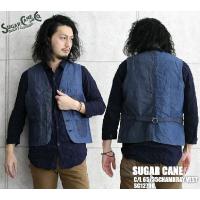 SUGAR CANE SUGARCANEシュガーケーン レザーヨーク60 40クロス素材