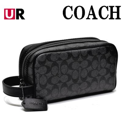 美品 COACH コーチ アクセサリーポーチ キャンバス 黒 シグネチャー コーチ アクセサリーポーチのおすすめ人気商品一覧 通販 - Yahoo