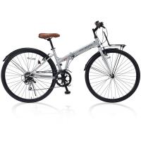 自転車 MYPALLAS 折畳自転車 6段変速 池商 MYPALLAS 折畳シティクロス27・6段ギア DE-601 | うさマートYahoo!ショッピング店