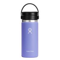 HYDRO FLASK 16 OZ WIDE MOUTH WITH FLEX SIP LID STAINLESS STEEL REUSABLE WATER BOTTLE LUPINE -VACUUM INSULATED, DISHWASHER SAFE, BPA-FREE, NON-TOX | USダイレクトMAX