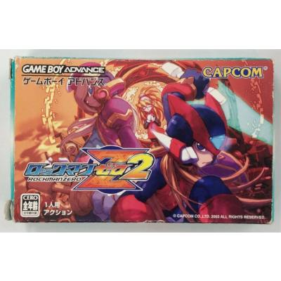 中古】GBA ロックマン ゼロ2＊ゲームボーイアドバンスソフト(箱説付
