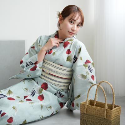 鬼灯 ほおずき柄 浴衣 黒赤白 新品未使用 楽天市場】浴衣 ほおずき（和服｜レディースファッション）の通販