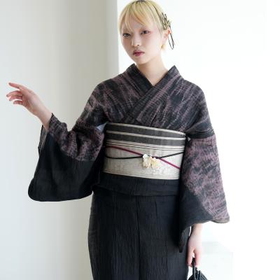 本麻浴衣✩.*˚着物✩.*˚ 本麻100％・日本着物問屋と作った本格浴衣！新作帯と共に