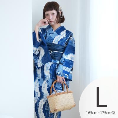 【新品】utatane ニコアンティーク　3点セット　レディース浴衣 帯 下駄 浴衣通販 utatane - レトロ浴衣3点セット｜Yahoo!ショッピング