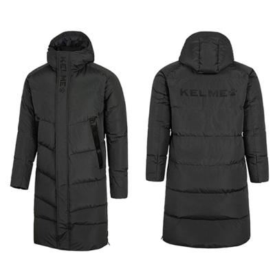 KELME フード付きロングベンチコート Amazon | [ケルメ] ベンチコート メンズ サッカー ロングコート