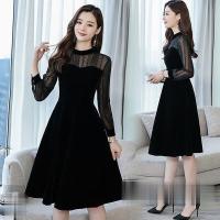 ベルベット ワンピース 結婚式 ワンピース パーティードレス 二次会 フォーマル 花柄 レース 膝丈披露宴 お呼ばれ 大人 代30代40代50代 Tin3 Cldz460 Tinseiヤフー店 通販 Yahoo ショッピング