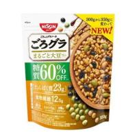 日清シスコ ごろグラ 糖質６０％オフ まるごと大豆 ３５０ｇx6個セット/シリアル ヘルシー | Vドラッグ2号店