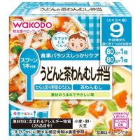 和光堂 栄養マルシェ うどんと茶わんむし弁当 ８０ｇ×２ /栄養マルシェ ベビーフード （毎） | Vドラッグ2号店